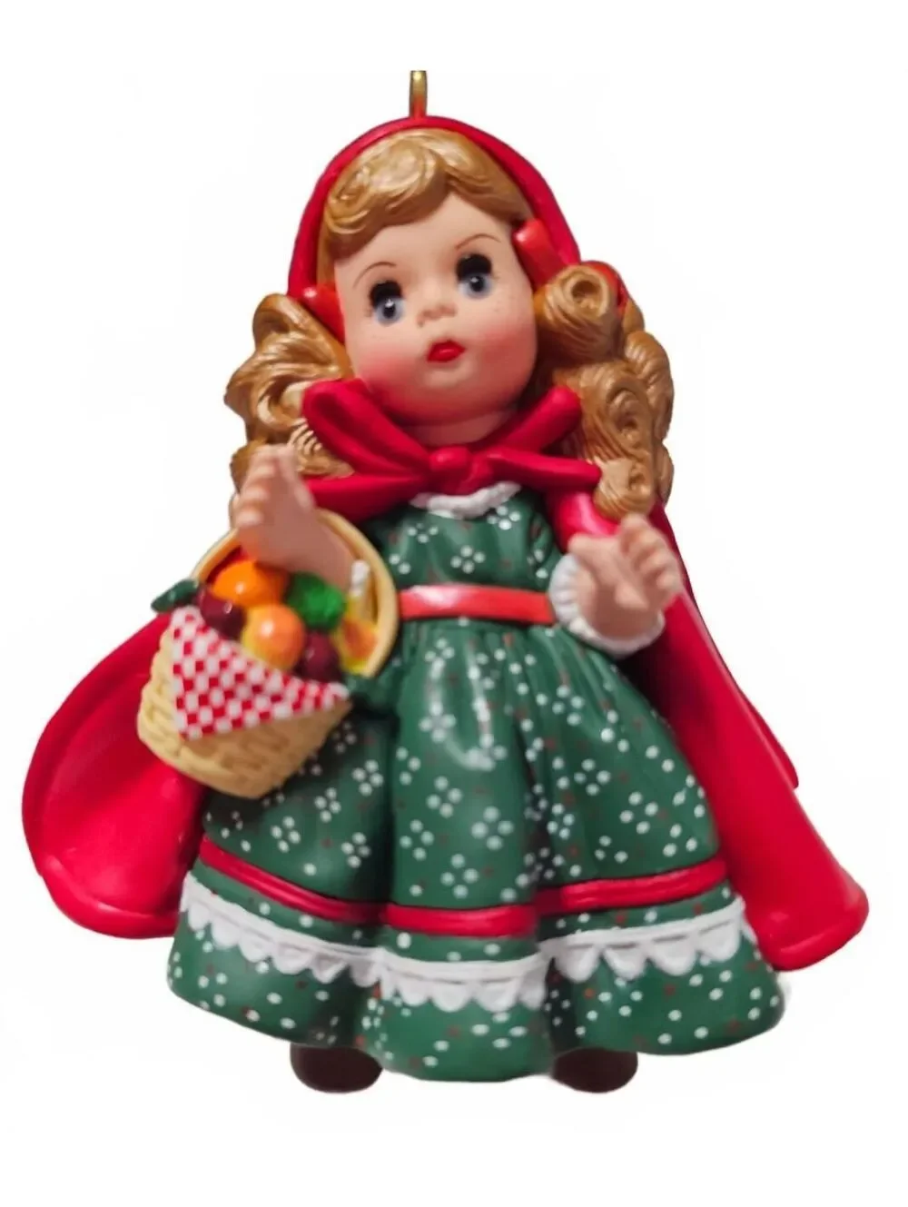 Vintage 1997 Hallmark Little Red Riding Hood Ornament – Madame Alexander #2